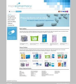 Inspire Pharmacy Home Page