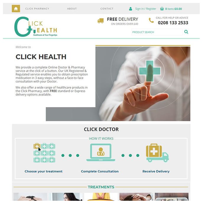 Pharmacy Website Design | Pharmacy Website Examples